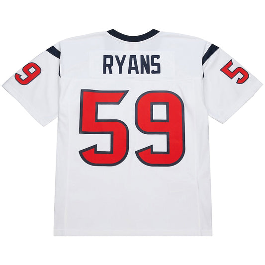 H.Texans #59 DeMeco Ryans Mitchell & Ness White 2006 Legacy Replica Jersey