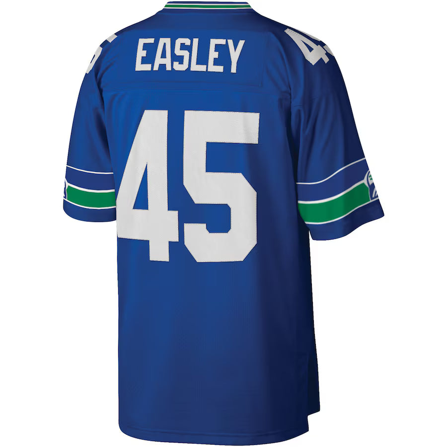 S.Seahawks #45 Kenny Easley Royal Game Jersey Stitched American Football Jerseys