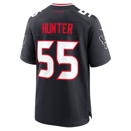 H.Texans #55 Danielle Hunter Navy Game Jersey Stitched American Football Jerseys