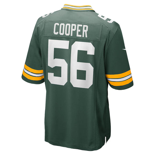 GB.Packers #56 Edgerrin Cooper Green Game Jersey Stitched American Football Jerseys