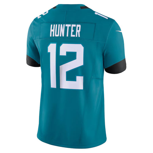 J.Jaguars #12 Travis Hunter Teal Vapor F.U.S.E. Limited Jersey Stitched American Football Jerseys
