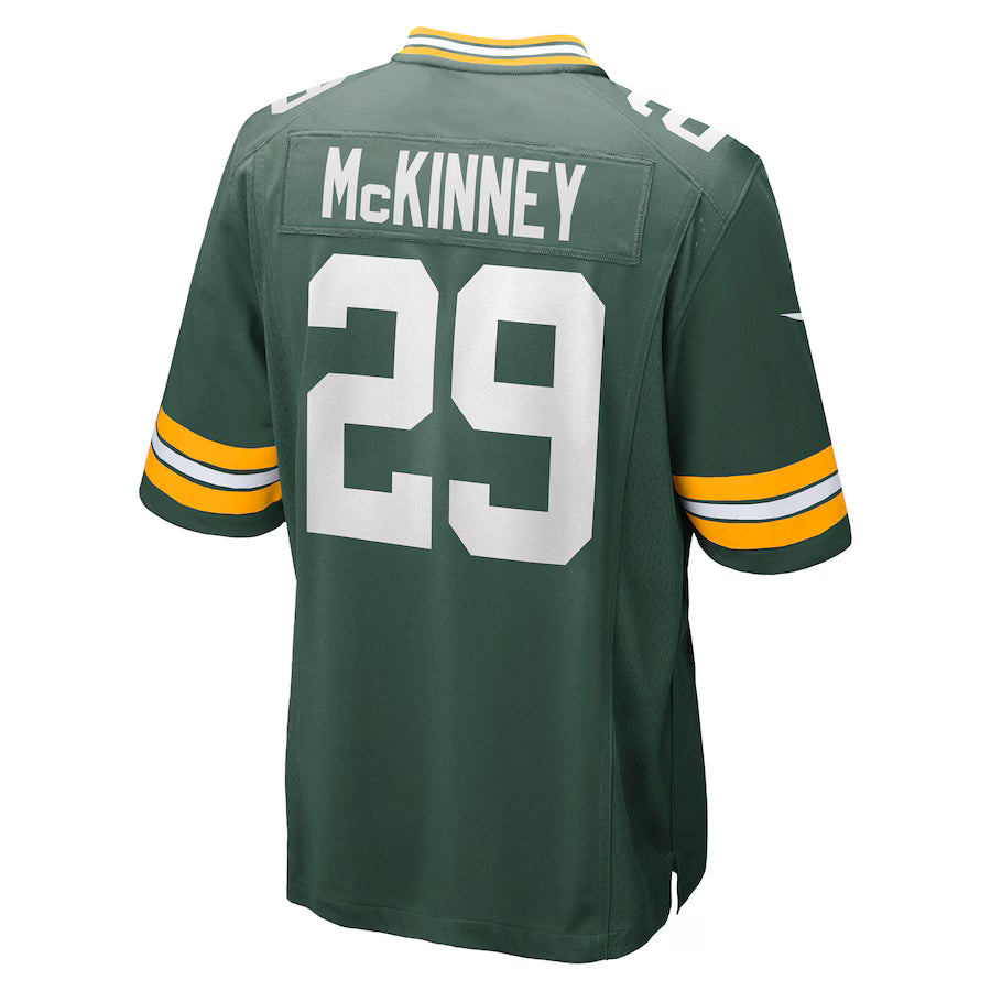 GB.Packers #29 Xavier McKinney Green Game Jersey Stitched American Football Jerseys