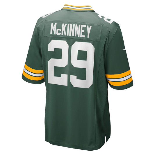 GB.Packers #29 Xavier McKinney Green Game Jersey Stitched American Football Jerseys
